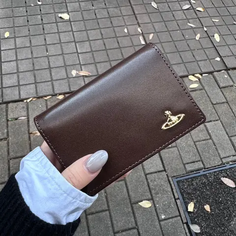 Vivienne Westwood Brown Leather Wallet