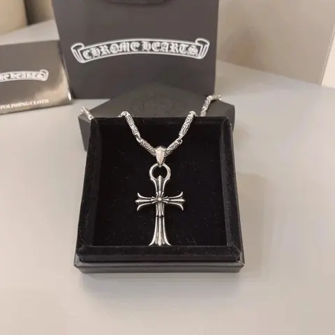 Chrome Hearts Cross Pendant Necklace