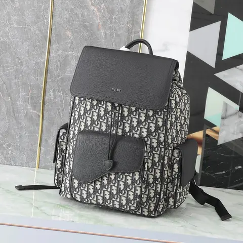 Dior Oblique Print Backpack