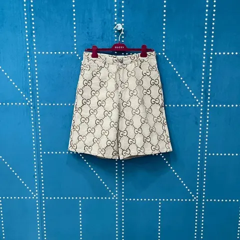 Gucci GG Monogram Pattern Shorts