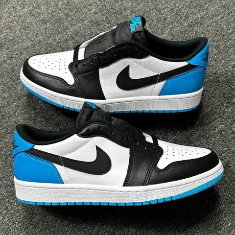 Nike Air Jordan 1 Low White Black University Blue