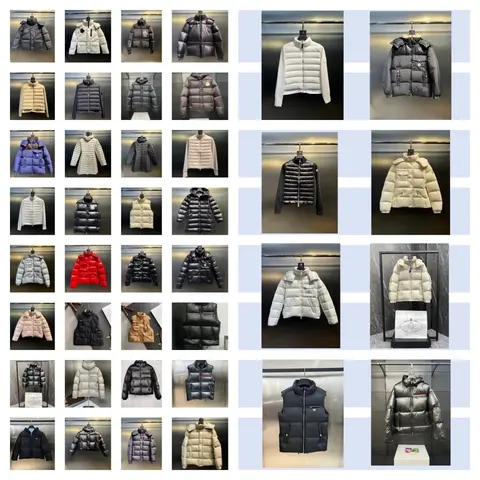 Moncler Down Jackets and Vests Collection