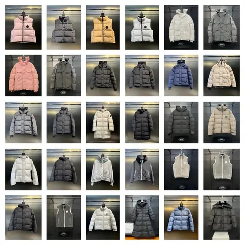 Moncler Down Jackets and Vests Collection