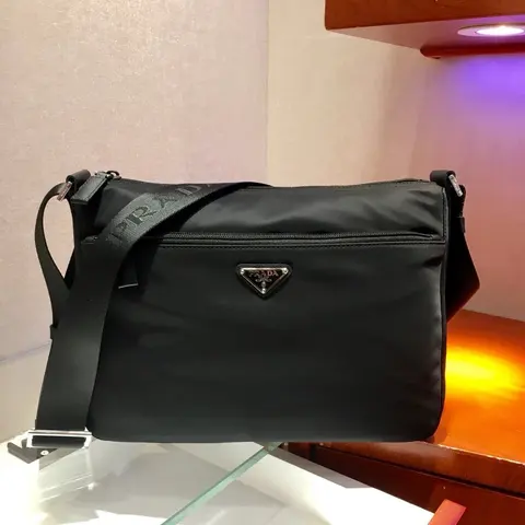 Prada Black Nylon Crossbody Bag