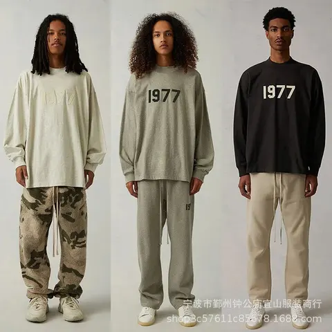1977 Oversized Long Sleeve Sweatshirts Collection