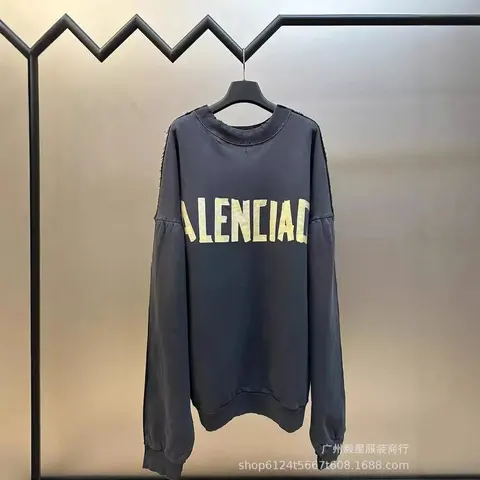 Balenciaga Logo Print Sweatshirt