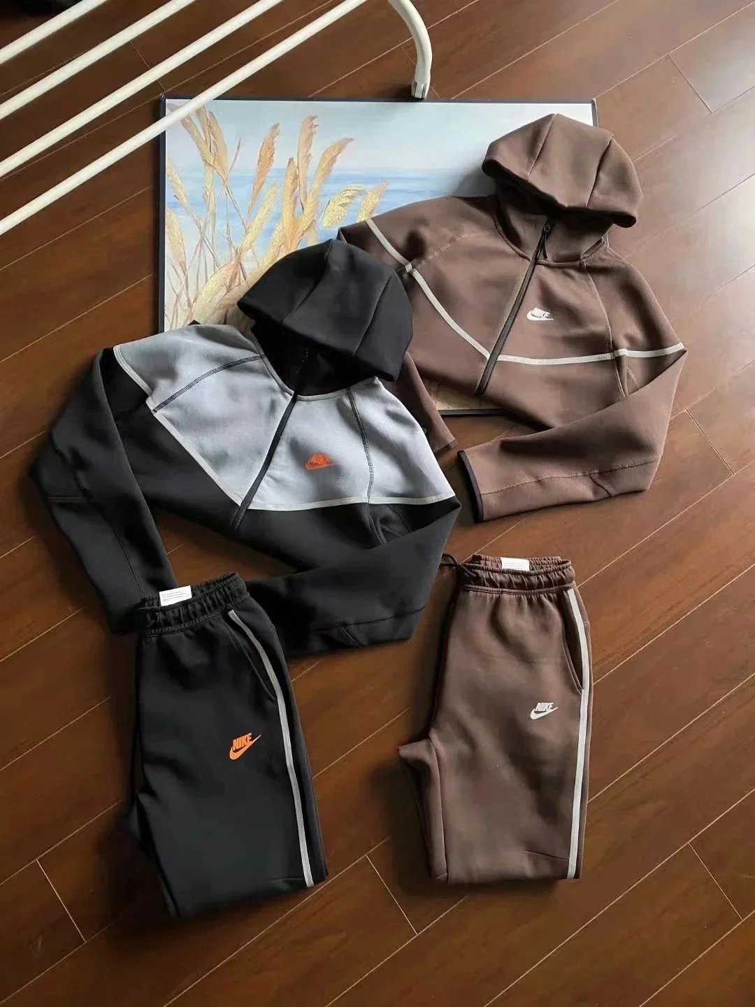 coffee color suit