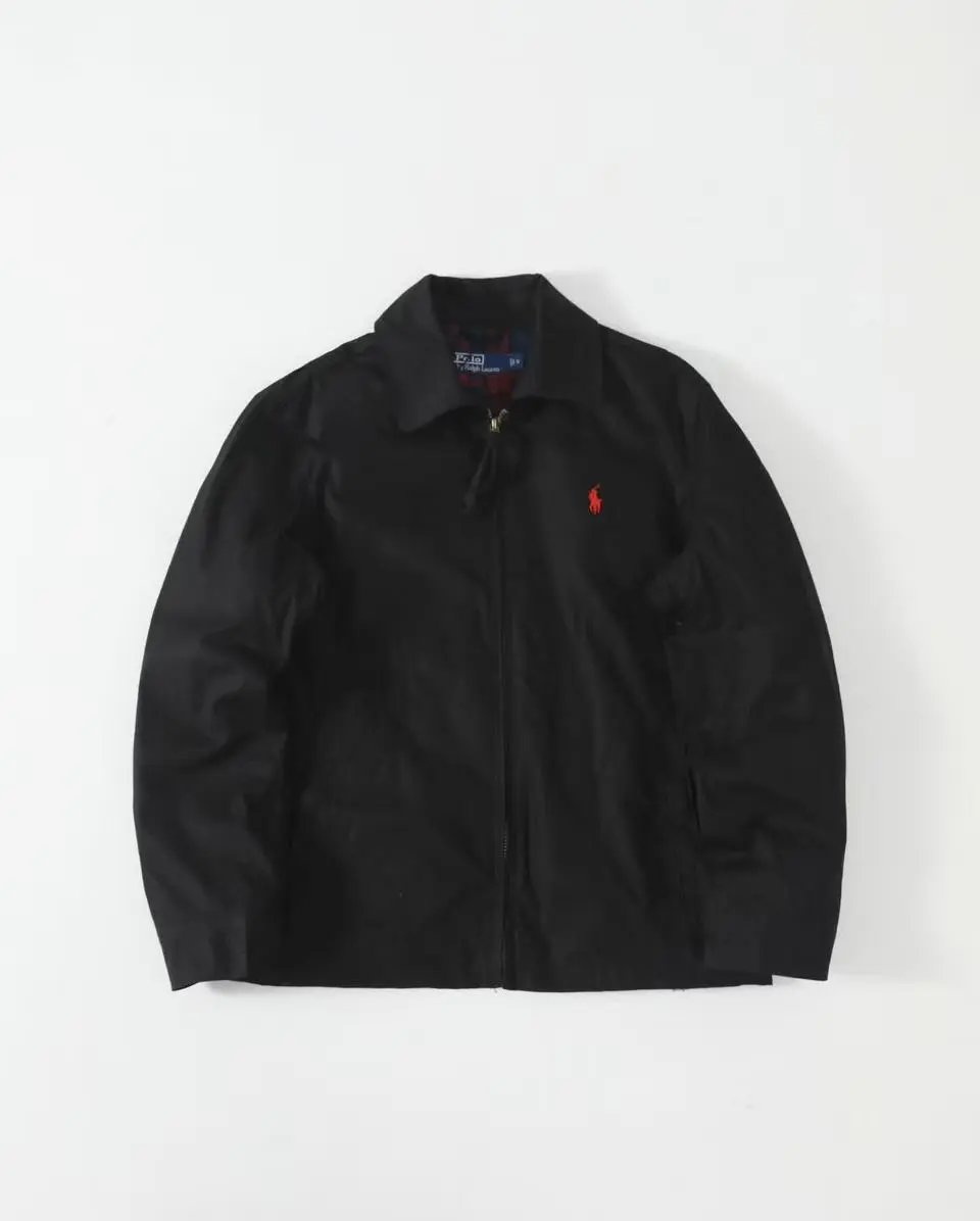 Ralph Lauren工装翻领夹克-黑色