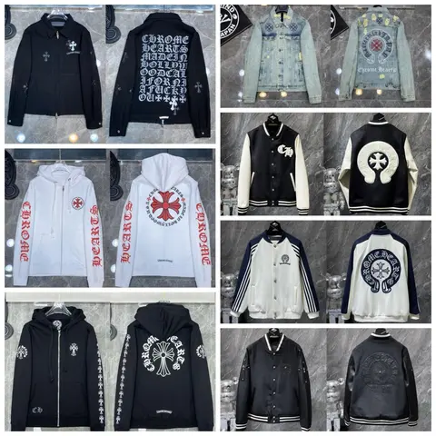 Chrome Hearts Collection - Hoodies, Jackets, and Denim