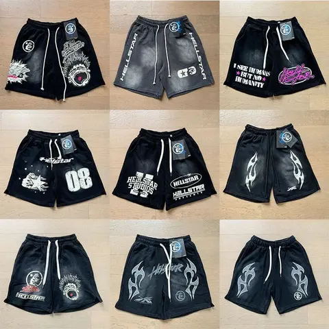 Hellstar Brand Graphic Shorts Collection