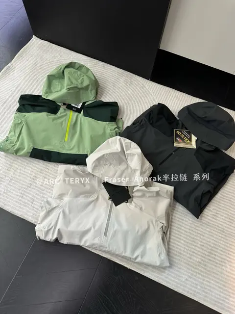 Arc'teryx Fraser Anorak Half-Zip Series