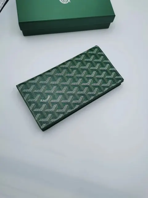 Goyard Green Monogram Wallet