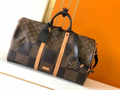 Louis Vuitton Keepall Bandoulière 50 Damier Ebene
