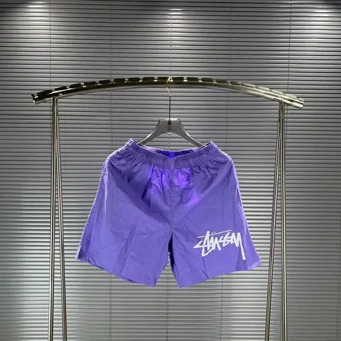 Stussy Purple Logo Swim Shorts