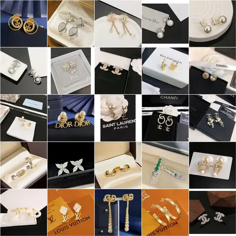 Luxury Designer Jewelry Collection - Chanel, Dior, Saint Laurent, Balenciaga, Louis Vuitton