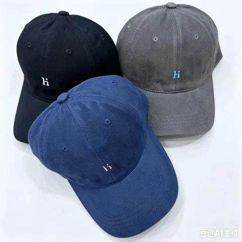 h Embroidered Baseball Caps Collection