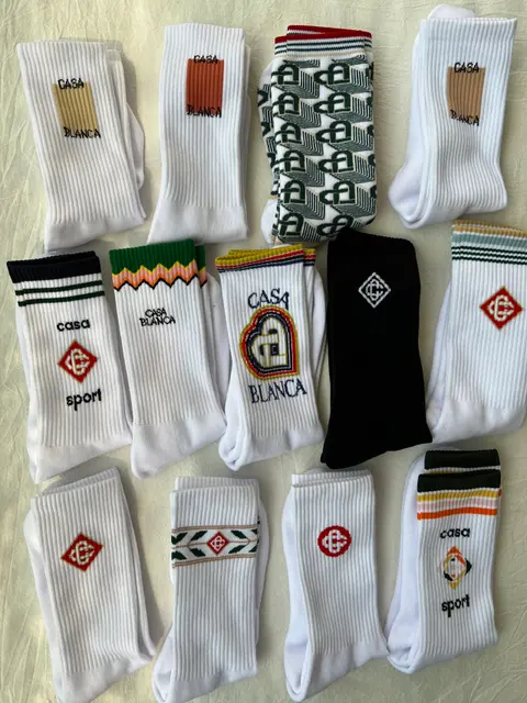 Casablanca Casa Sport Logo Towel Socks Collection