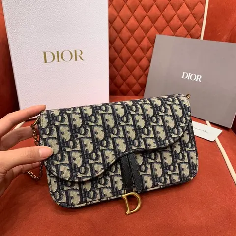 Dior Oblique Print Mini Bag