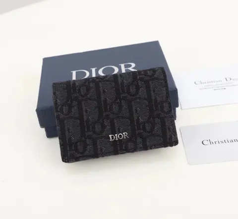 Dior Oblique Print Card Holder