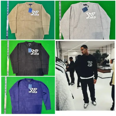 Louis Vuitton LV Monogram Knit Sweater