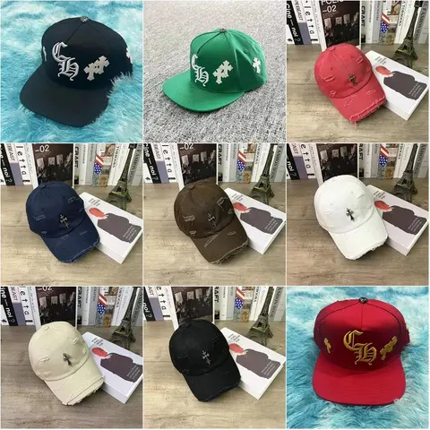 CD Cross Logo Snapback Cap Collection