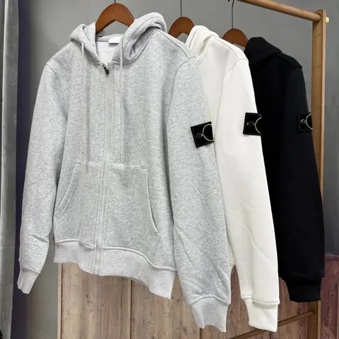 Stone Island Zip-Up Hoodie Collection