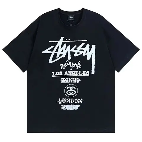 Stussy New York Los Angeles Tokyo London T-Shirt
