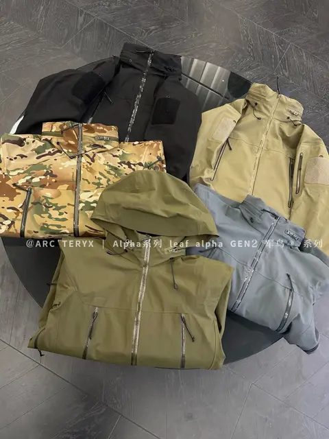 ARC'TERYX Alpha Series Leaf Alpha GEN2 Jackets