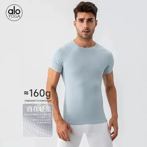 alo YOGA Men's Lightweight Performance T-Shirt