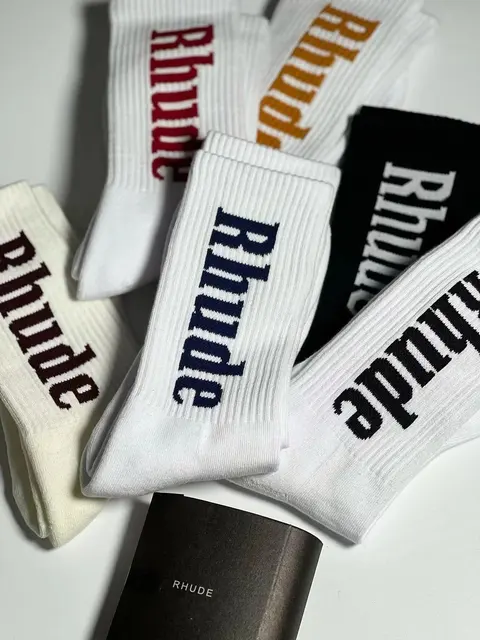 Rhude Towel-Bottom Socks