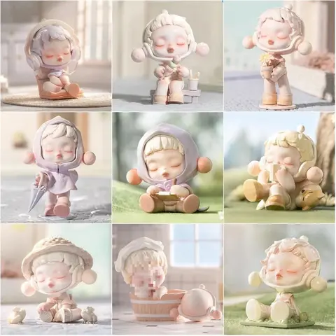 POP MART Skullpanda Temperature Series Blind Box Collectible Figure Set