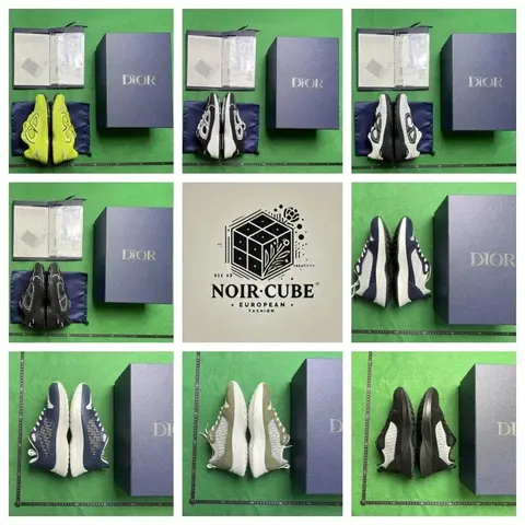Dior x Noir Cube Sneaker Collection