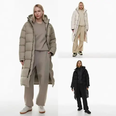 Long Puffer Coat Collection