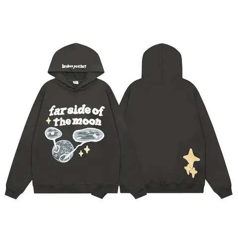 Broken Alphabet Far Side of the Moon Hoodie