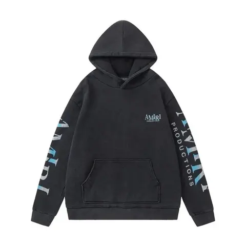 Amiri Productions Black Hoodie