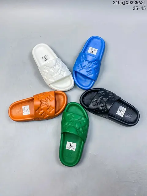Louis Vuitton Monogram Slide Sandals