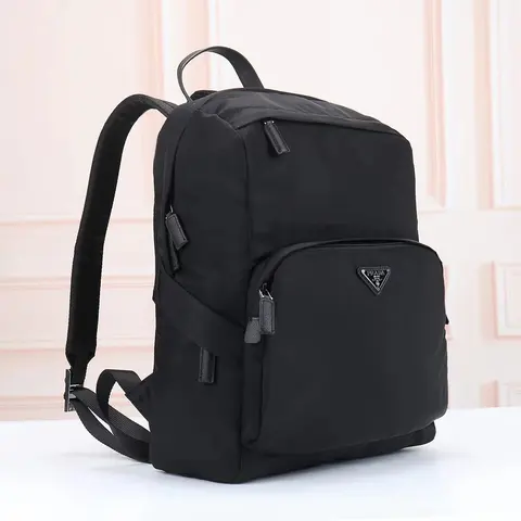 Prada Black Nylon Backpack