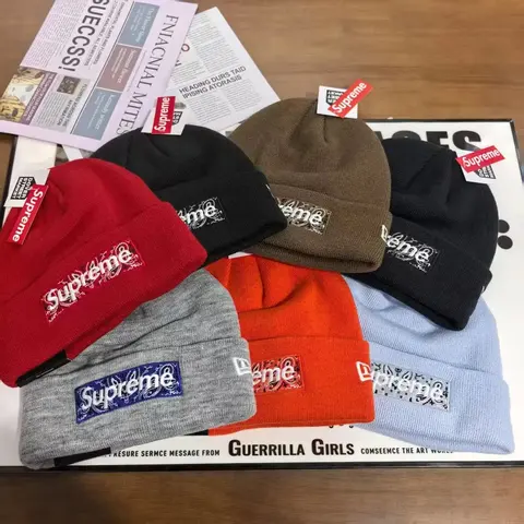 Supreme Embroidered Beanie Collection