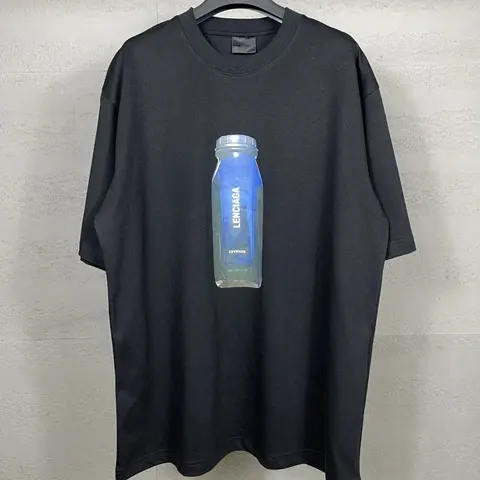Balenciaga Water Bottle Graphic T-Shirt