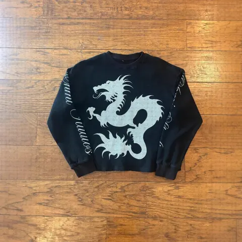 JUMBO Dragon Print Sweatshirt