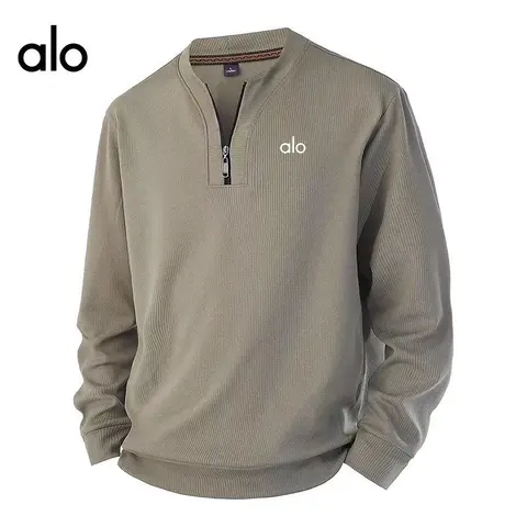 alo Half-Zip Ribbed Sweater