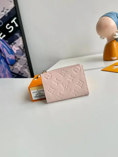 Louis Vuitton Pink Monogram Empreinte Coin Purse