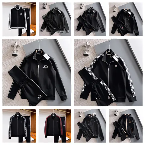 Men's Black Track Suit Collection