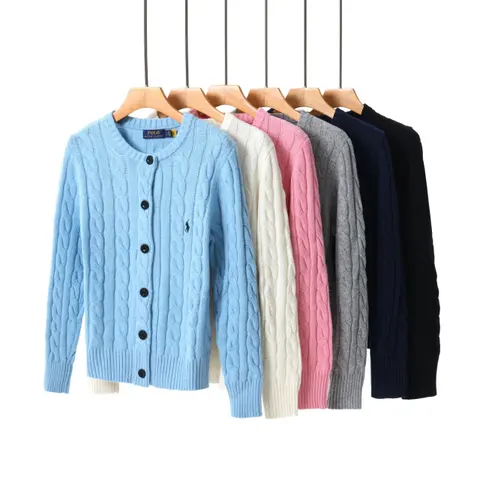 Polo Ralph Lauren Cable Knit Cardigan Sweater