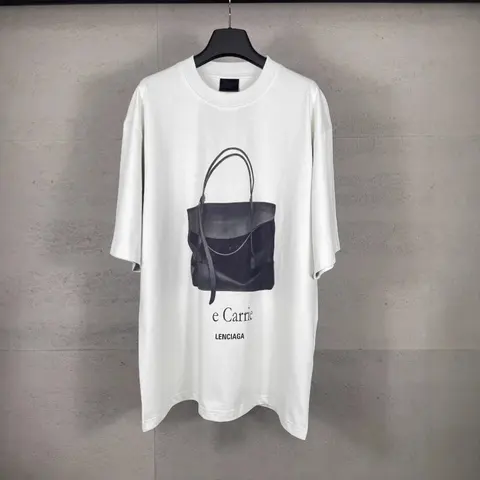 Balenciaga 'e Carrie' Print T-Shirt