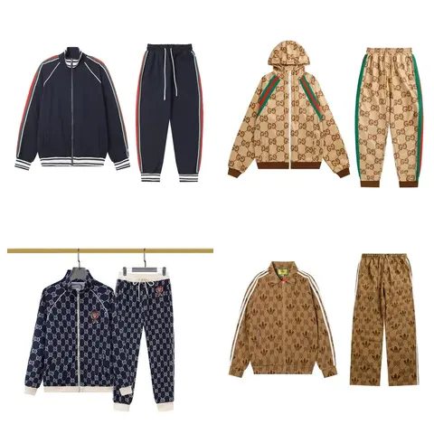 Gucci and Adidas Collaborative Tracksuits Collection