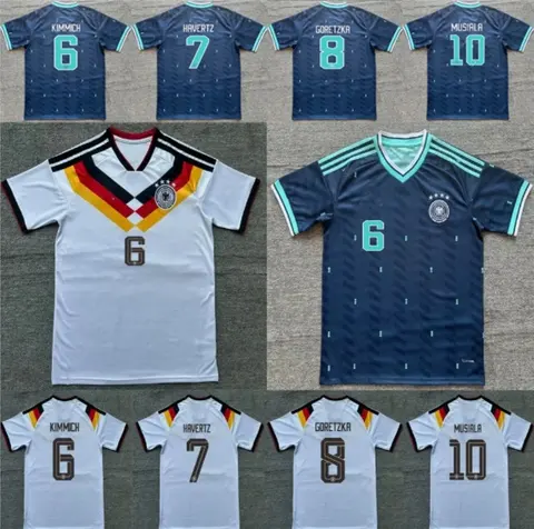 Germany National Team Home and Away Soccer Jerseys