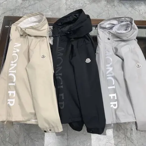 Moncler Hooded Windbreaker Jacket Collection