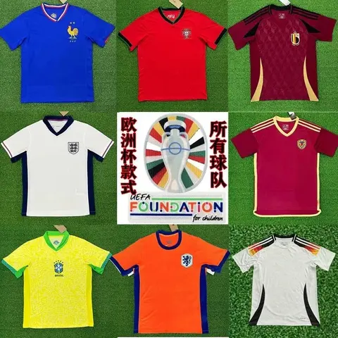 UEFA Euro Football Jersey Collection for Children
