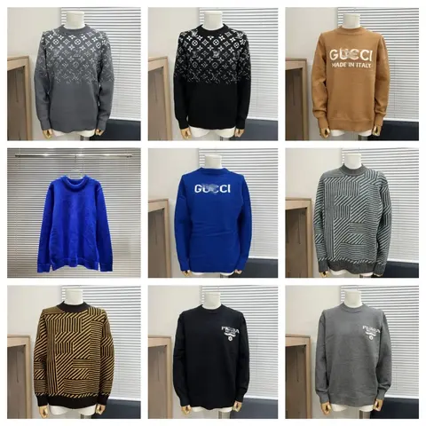 Gucci and Prada Knit Sweaters Collection